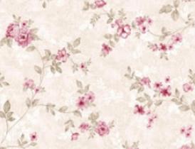 Papel De Parede Para Sala Quarto Floral Flores Em 3d Adesivo Lavável FL124