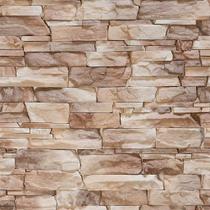 Papel De Parede Pedra Canjiquinha Tons Pastéis - 1,50x0,50m