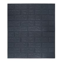 Papel de Parede Placa Decorativa 3D Preto 70x77CM Papel de Parede Placa Decorativa 3D Preto 70x77CM