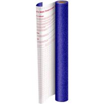 Papel de Parede Plástico Adesivo 45CM X 10M Glíter Azul PP 0,10