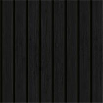 Papel de Parede Plástico Adesivo Ripa Madeira Preta 45CM X 10M