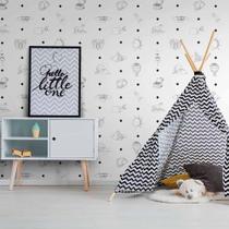 Papel de Parede Play Colorir 98108 - Rolo: 10m x 0,53m