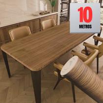 Papel de Parede PREMIUM 2 ROLOS = 10 METROS Madeira Tabaco Claro 5m x 45cm Adesivo Móveis e Parede