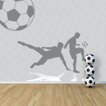 Papel de Parede Quarto Menino Gol na Rede Futebol Painel 9m²