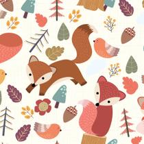 Papel de Parede Raposa Raposinha 2,70x0,57m