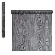 Papel de parede rolo autoadesivo madeira marmorizado rustico cinza com veio 45cmx5m Papel de parede rolo autoadesivo madeira marmorizado rustico cinza com veio 45cmx5m