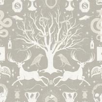 Papel de parede RoomMates Harry Potter Horcrux Grey Damask Papel de parede RoomMates Harry Potter Horcrux Grey Damask