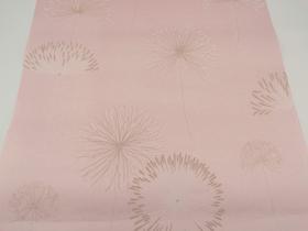 Papel de Parede - Rosa com Detalhes em Areia e Branco - Rolo com 10m x 53cm - LMS-PPY-904