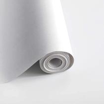 Papel de parede Safiyya White Contact Paper 78,7 x 17,7 polegadas autoadesivo