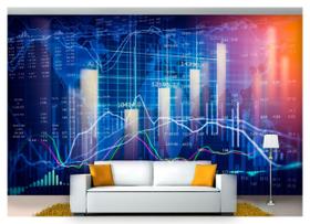 Papel De Parede Tecnologia Finanças Computação Tec06 3M²