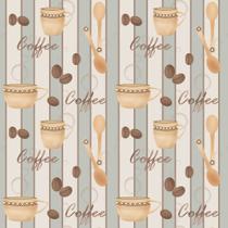 Papel De Parede Temático Cantinho Do Café - 2,50x0,50m