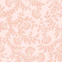 Papel De Parede Temático Floral Ramificado Rosa - 2,50x0,50m Papel De Parede Temático Floral Ramificado Rosa - 2,50x0,50m