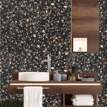 Papel de Parede Textura Granilite Umbral (folha med. 90x300 cm)