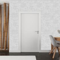 Papel de Parede Textura Guinevere Cinza Claro - Rolo com 10 Metros Revestimento