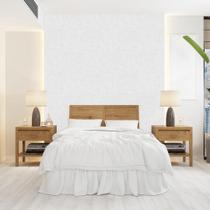 Papel de Parede Textura Priam Branco e Cinza - Rolo com 10 Metros Revestimento