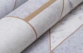 Papel de Parede Texturizado Geométrico Imitação de Mármore - PP408 Papel de Parede Texturizado Geométrico Imitação de Mármore - PP408