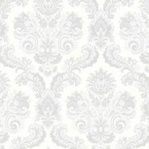 Papel de Parede Thema Damask Branco 28820