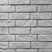 PAPEL DE PAREDE TIJOLINHO BRANCO (folha de 300x90 cm)
