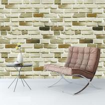 Papel de Parede - Tijolinho Tom de Verde Papel de Parede - Tijolinho Tom de Verde