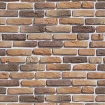 Papel De Parede Tijolo A Vista Rústico Para Quarto E Sala 3m