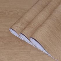 Papel de parede TOTIO Castanho claro, grão de madeira, 40cm x 9m, autoadesivo