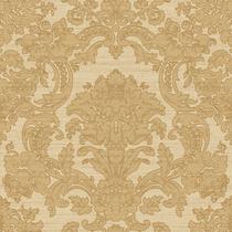 Papel de Parede Tradizioni Damask Amarelo 33342