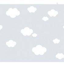 Papel de Parede Treboli Cinza Nuvens 5873 - Rolo: 10m x 0,53m Papel de Parede Treboli Cinza Nuvens 5873 - Rolo: 10m x 0,53m