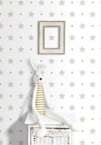 Papel de Parede Treboli Estrelas Cinzas 5843 - Rolo: 10m x 0,53m Papel de Parede Treboli Estrelas Cinzas 5843 - Rolo: 10m x 0,53m