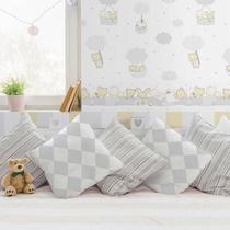 Papel de Parede Treboli Listrão Amarelo 5883 - Rolo: 10m x 0,53m Papel de Parede Treboli Listrão Amarelo 5883 - Rolo: 10m x 0,53m