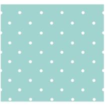 Papel de Parede Treboli Poá Tiffany 5654 - Rolo: 10m x 0,53m Papel de Parede Treboli Poá Tiffany 5654 - Rolo: 10m x 0,53m