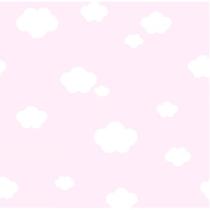 Papel de Parede Treboli Rosa Nuvens 5872 - Rolo: 10m x 0,53m Papel de Parede Treboli Rosa Nuvens 5872 - Rolo: 10m x 0,53m