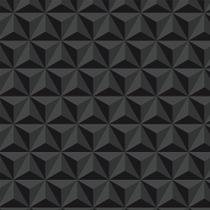 Papel De Parede Triângulos 3D Verde escuro Para Sala E Quarto Papel De Parede Triângulos 3D Verde escuro Para Sala E Quarto