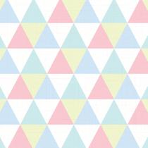 Papel de Parede Triângulos Coloridos 2,70x0,57m
