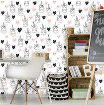 Papel de Parede Unicórnio Akira Cute