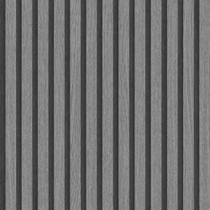 Papel De Parede Unique Un5069 Listrado Grafite com Preto- Rolo Fechado Com 10mts - Edantex