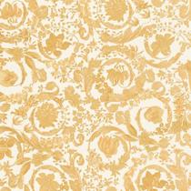 Papel de Parede Versace V Floral Amarelo 387064