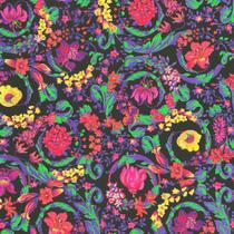 Papel de Parede Versace V Floral Colorido 387061