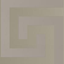 Papel de Parede Versace V Geométrico Cinza 386092