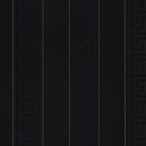 Papel de Parede Versace V Listrado Preto 935244