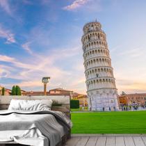 Papel de Parede Viagem Itália Torre de Pisa Sala Painel - 358pcp Papel de Parede Viagem Itália Torre de Pisa Sala Painel - 358pcp