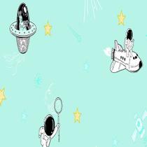 Papel de Parede Vince Infantil Azul V1012-58