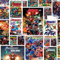Papel De Parede Vingadores Marvel Avengers Quadrinhos Hq - Gf Casa Decor