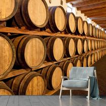 Papel de Parede Vinho Barril Bebida Vinícola Sala Painel - 215pcp Papel de Parede Vinho Barril Bebida Vinícola Sala Painel - 215pcp