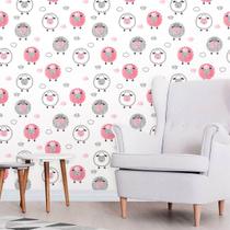 Papel de Parede Vinil Autocolante Baby Ovelhas Cute 250 Papel de Parede Vinil Autocolante Baby Ovelhas Cute 250