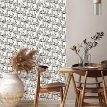 Papel de Parede Vinil Autocolante Elegance Faces