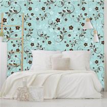 Papel de Parede Vinil Autocolante Floral Anabelle 270 Papel de Parede Vinil Autocolante Floral Anabelle 270