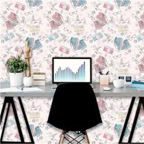 Papel de Parede Vinil Autocolante Teen Style Tênis 270 Papel de Parede Vinil Autocolante Teen Style Tênis 270