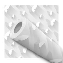 Papel de Parede Vinílico Autoadesivo Lavável Borboletas Efeito 3d Decoração Moderna Quarto Papel de Parede Vinílico Autoadesivo Lavável Borboletas Efeito 3d Decoração Moderna Quarto