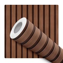 Papel de Parede Vinílico Autoadesivo Lavável Listrado Vertical Arco-íris Unicórnio Infantil Menina Decoração Moderna Quarto