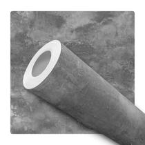 Papel de Parede Vinílico Autoadesivo Lavável Textura Cimento Decoração Moderna Quarto Sala de Estar Escritório Papel de Parede Vinílico Autoadesivo Lavável Textura Cimento Decoração Moderna Quarto Sala de Estar Escritório